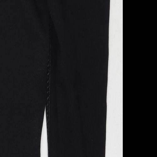 Marks and Spencer Womens Blue Cotton Skinny Jeans Size 10 L27 in Regular Zip