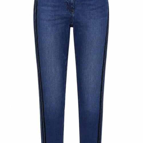 Khost Womens Blue Cotton Skinny Jeans Size 8 L27 in Regular Zip