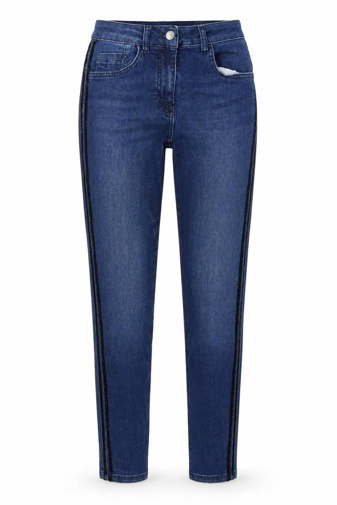 Khost Womens Blue Cotton Skinny Jeans Size 8 L27 in Regular Zip
