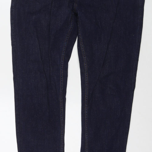 Denim & Co. Mens Blue Cotton Skinny Jeans Size 34 in L32 in Regular Zip