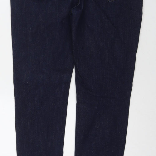 Denim & Co. Mens Blue Cotton Skinny Jeans Size 34 in L32 in Regular Zip