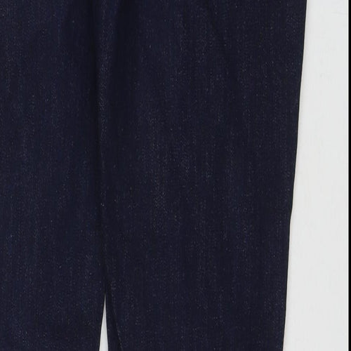 Denim & Co. Mens Blue Cotton Skinny Jeans Size 34 in L32 in Regular Zip