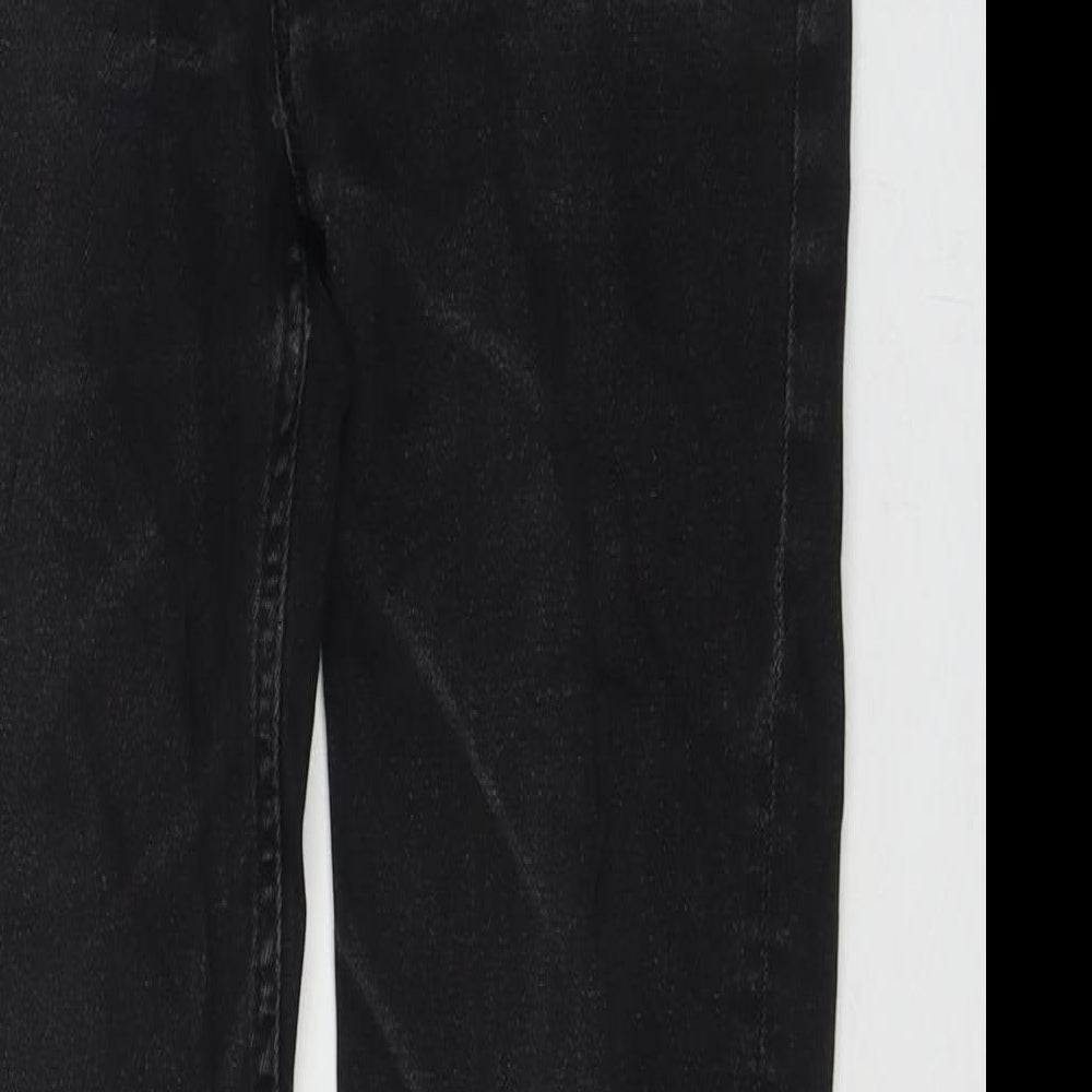 H&M Womens Black Cotton Skinny Jeans Size 29 in L28 in Regular Zip