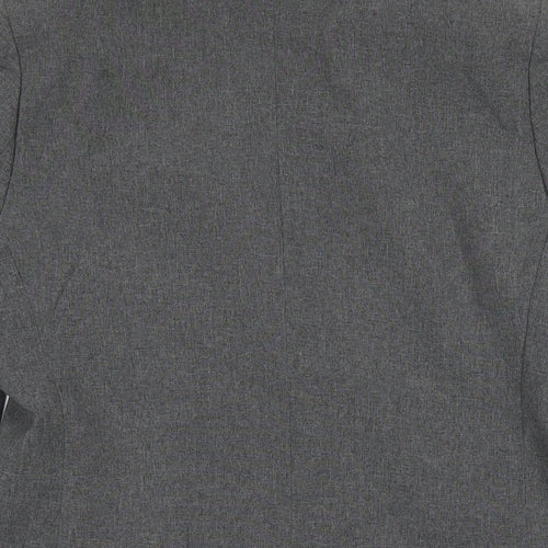 Classics Womens Grey Jacket Blazer Size 12 Button