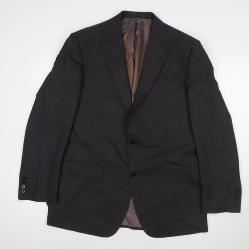 Marks and Spencer Mens Grey Wool Jacket Suit Jacket Size 40 Regular