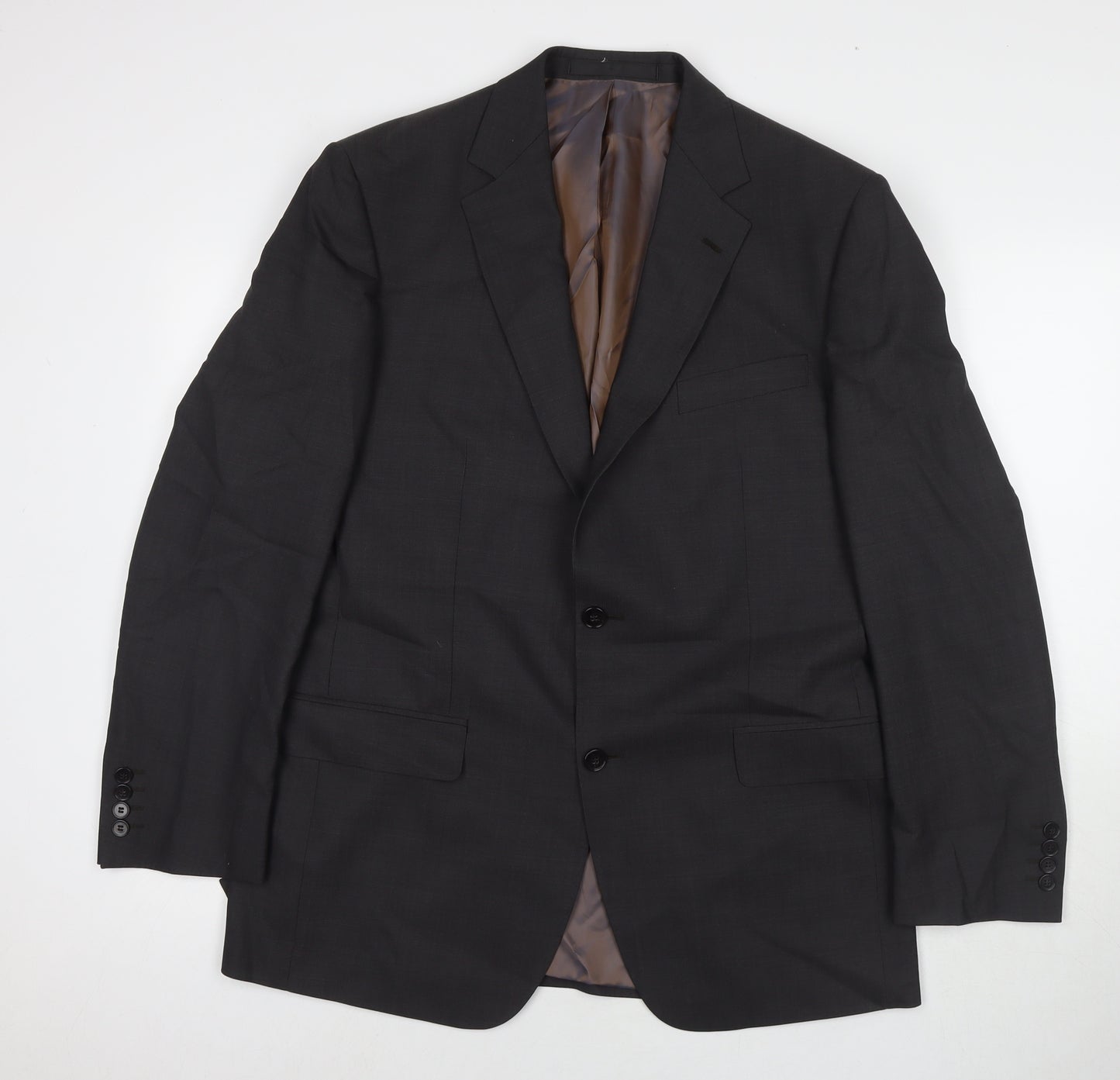 Marks and Spencer Mens Grey Wool Jacket Suit Jacket Size 40 Regular