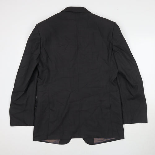 Marks and Spencer Mens Grey Wool Jacket Suit Jacket Size 40 Regular