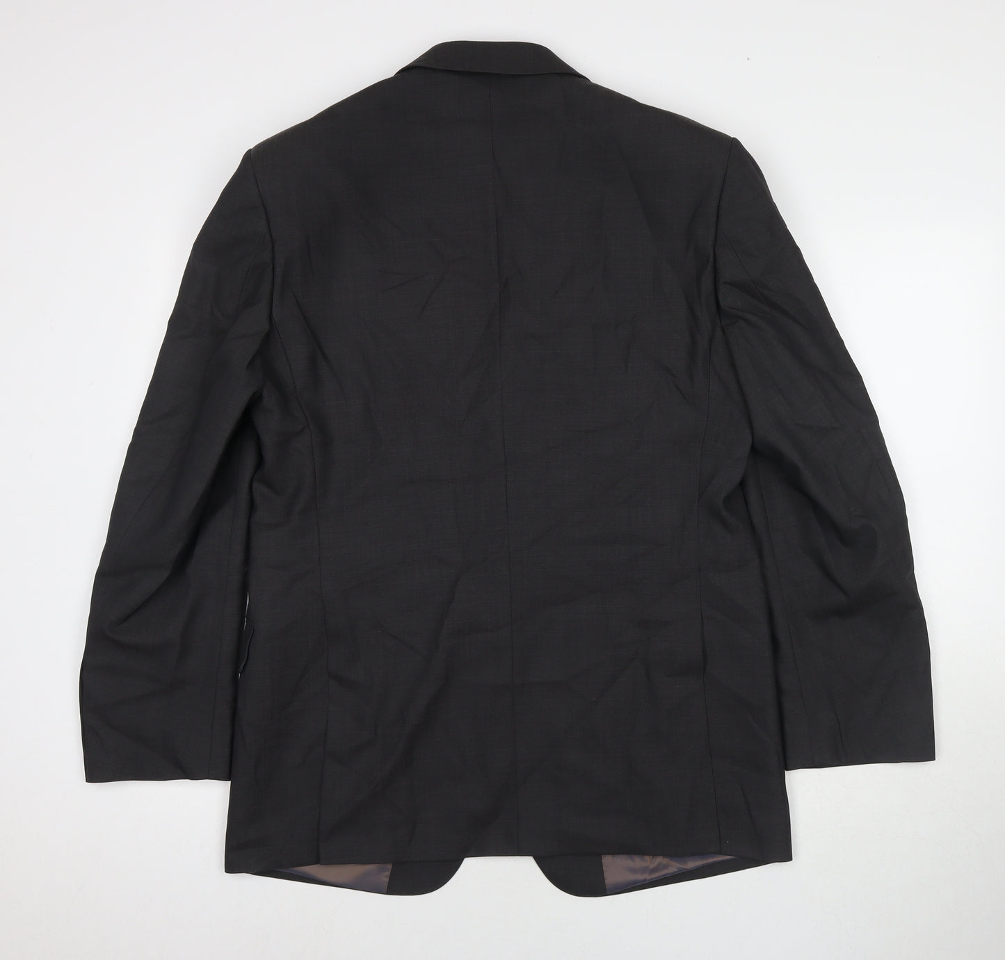 Marks and Spencer Mens Grey Wool Jacket Suit Jacket Size 40 Regular