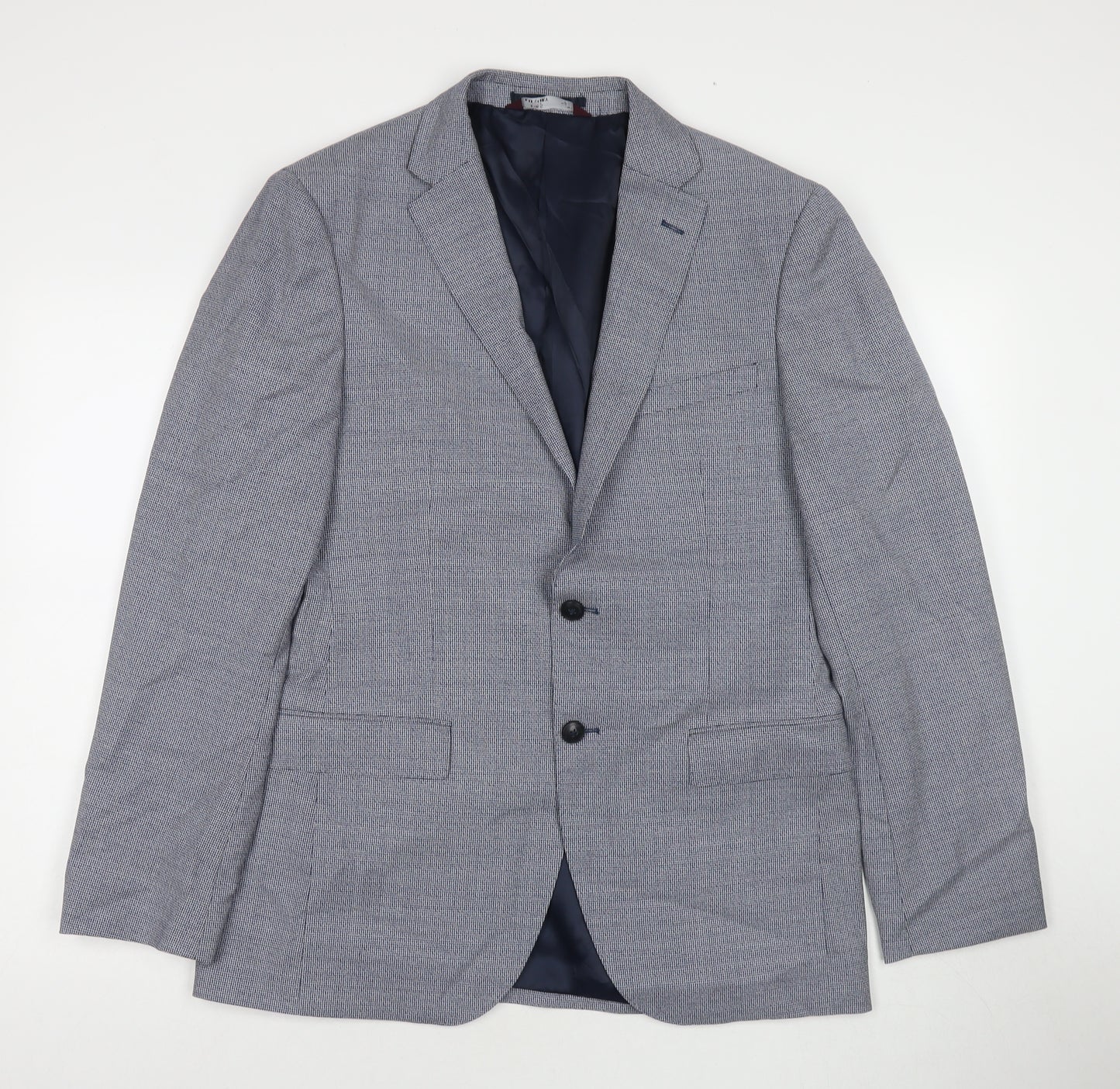 Marks and Spencer Mens Grey Wool Jacket Suit Jacket Size 40 Regular
