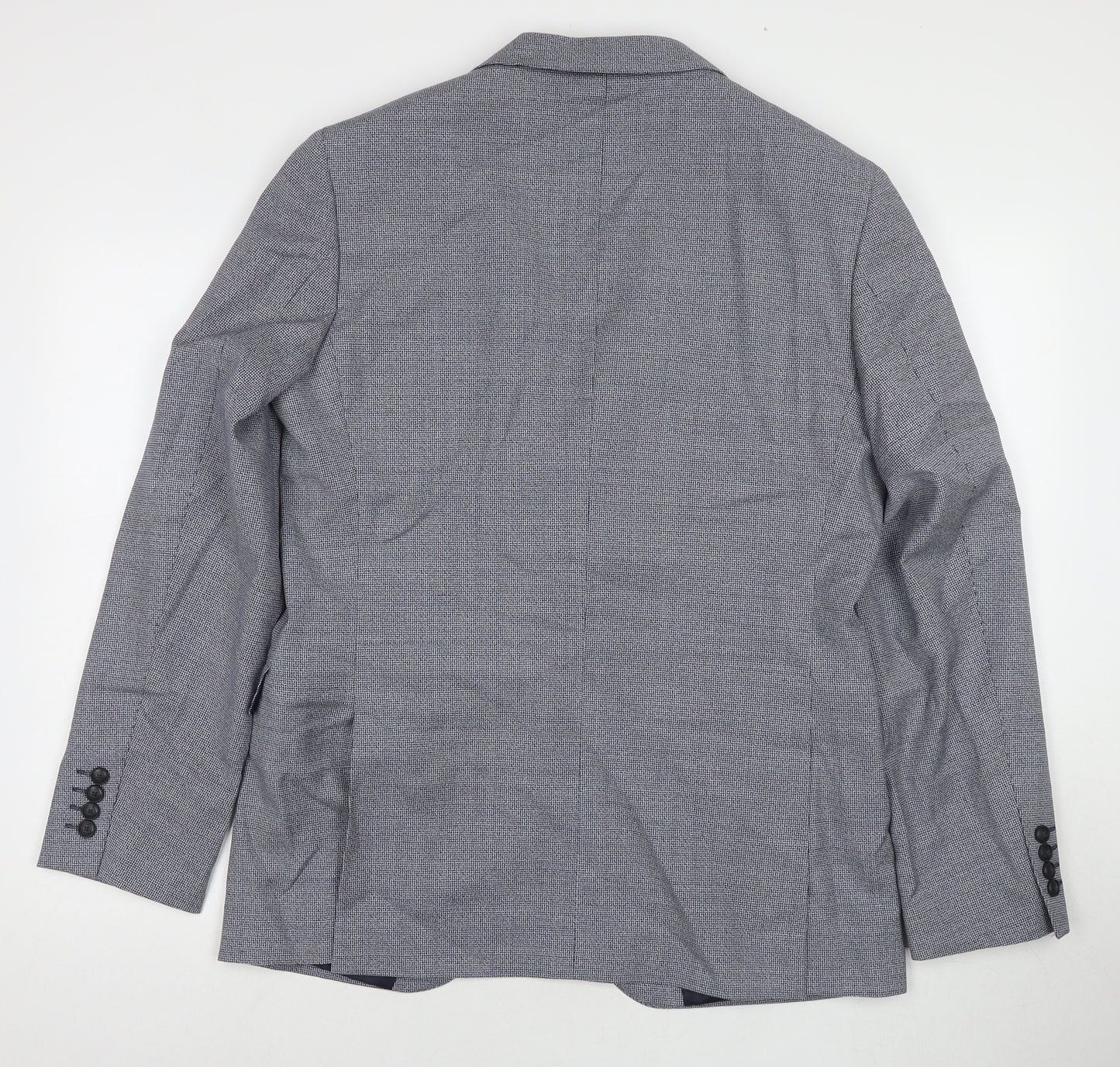 Marks and Spencer Mens Grey Wool Jacket Suit Jacket Size 40 Regular
