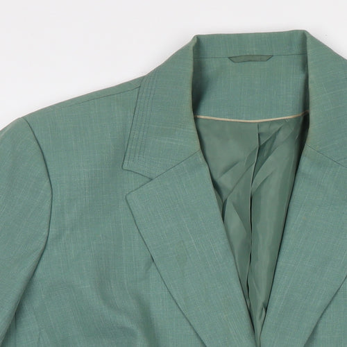 Berkertex Womens Blue Jacket Blazer Size 22 Button