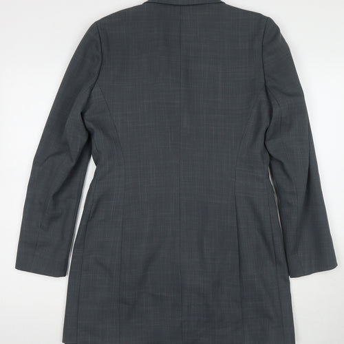 Atmosphere Womens Grey Jacket Blazer Size 12 Button