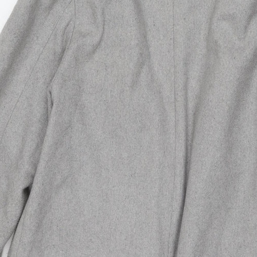 All About Eve Womens Grey Overcoat Coat Size 12