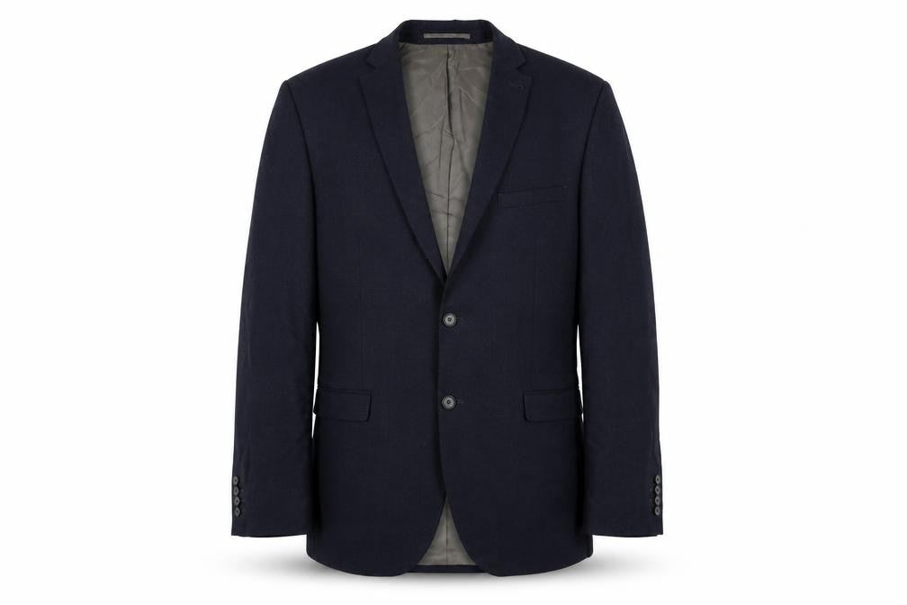 Next Mens Blue Wool Jacket Suit Jacket Size 42 Regular