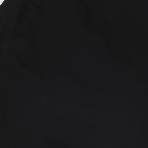 Internacionale Womens Black Jacket Blazer Size 12
