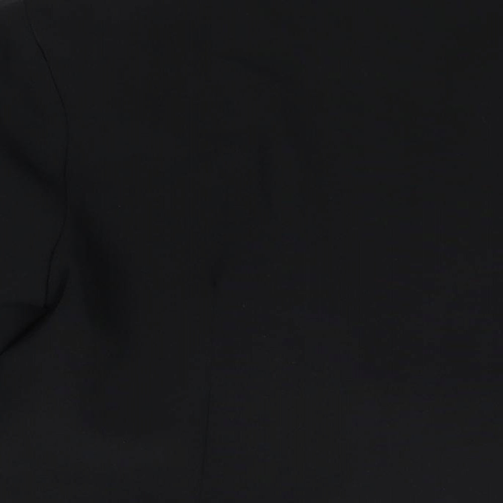 Glitz Womens Black Jacket Blazer Size 18 Button