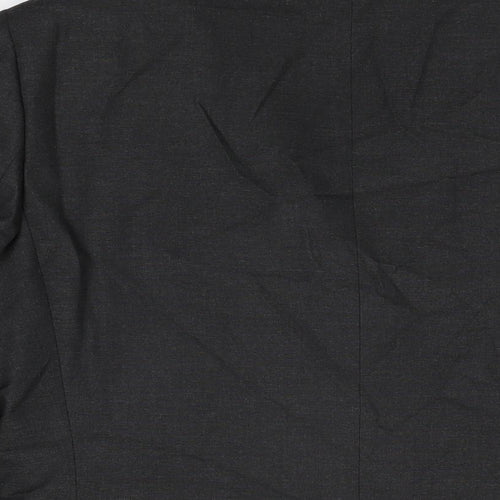 Marks and Spencer Mens Grey Polyester Jacket Suit Jacket Size 40 Regular