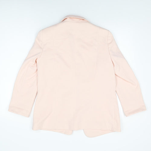 Wallis Womens Pink Jacket Blazer Size 14