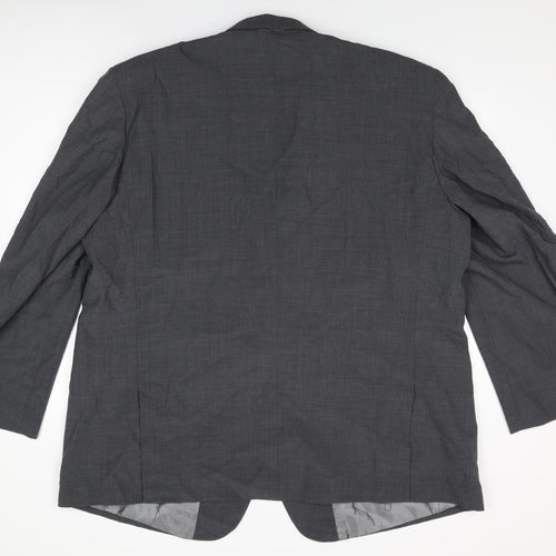 Skopes Mens Grey Wool Jacket Suit Jacket Size 54 Regular