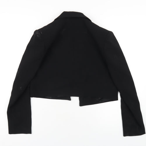 PINKO Womens Black Jacket Blazer Size 8