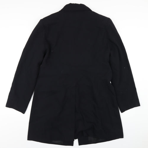 Sasha Womens Blue Jacket Blazer Size 14 Button