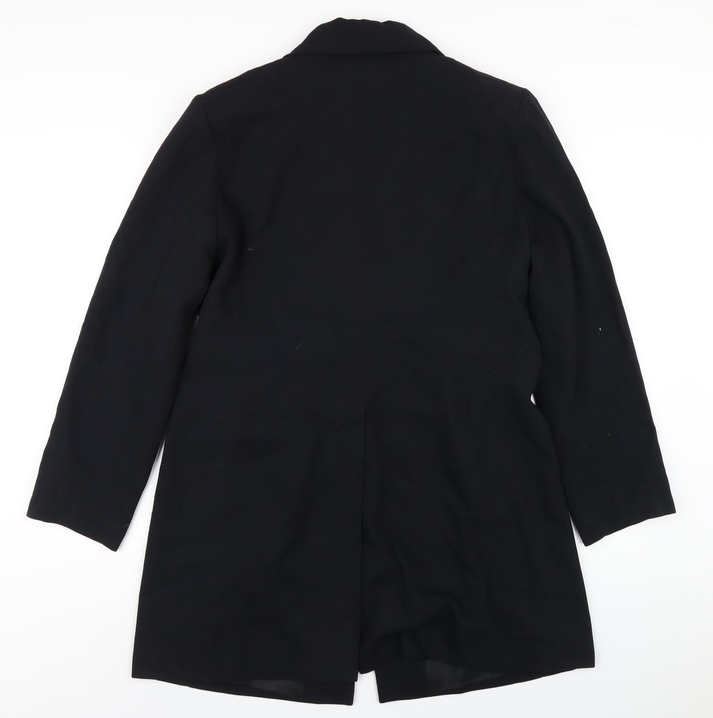 Sasha Womens Blue Jacket Blazer Size 14 Button