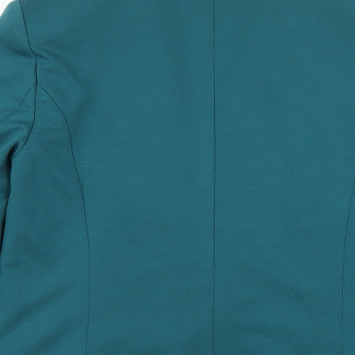 Oasis Womens Green Jacket Blazer Size 8