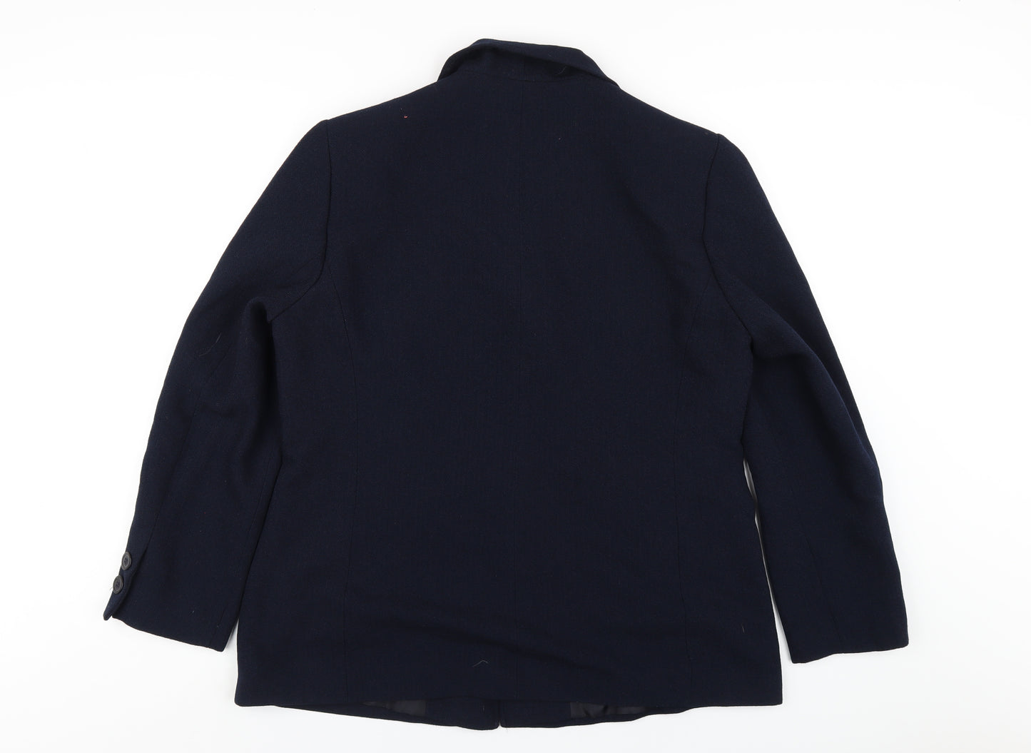 Eastex Womens Blue Jacket Size 16 Button