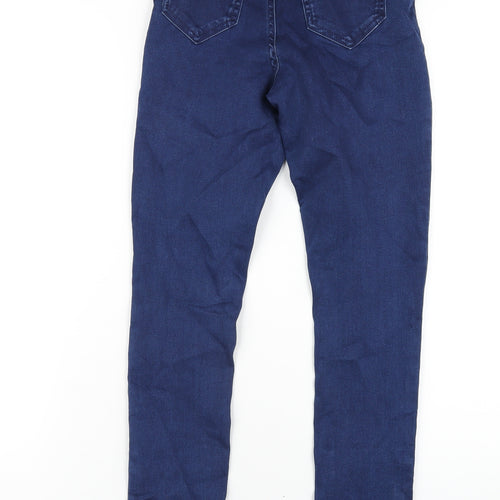 F&F Womens Blue Cotton Jegging Jeans Size 6 L30 in Regular