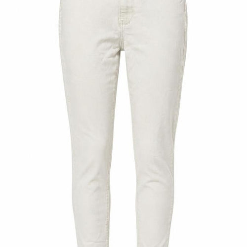 Toxik3 Womens Beige Cotton Skinny Jeans Size 10 L30 in Regular Zip