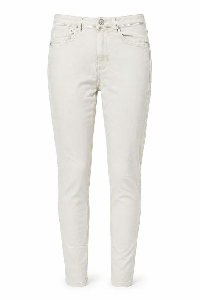 Toxik3 Womens Beige Cotton Skinny Jeans Size 10 L30 in Regular Zip