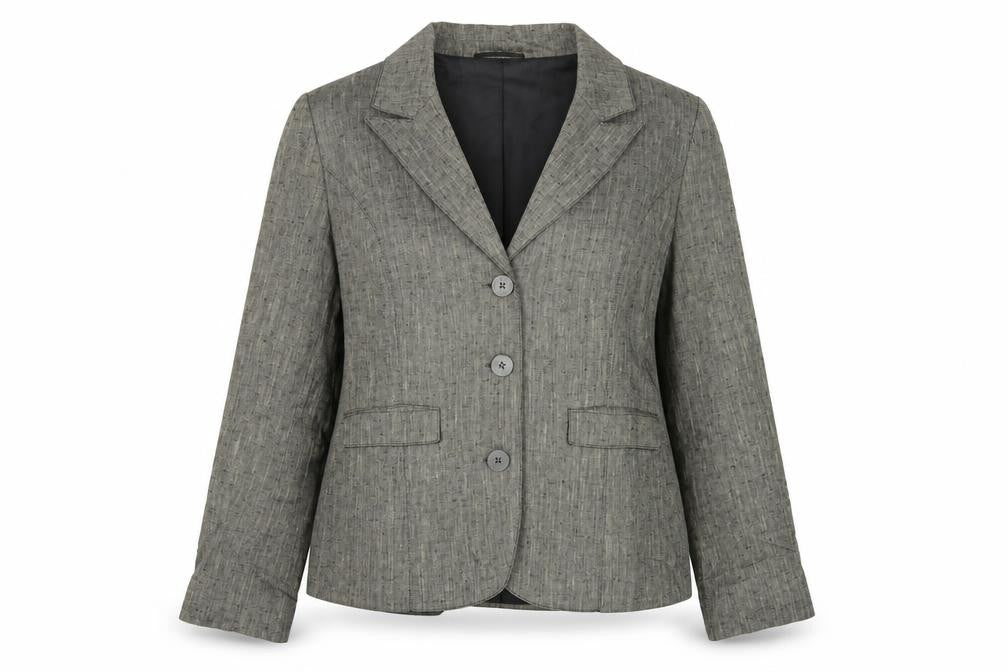 Per Una Womens Beige Jacket Size 12 Button