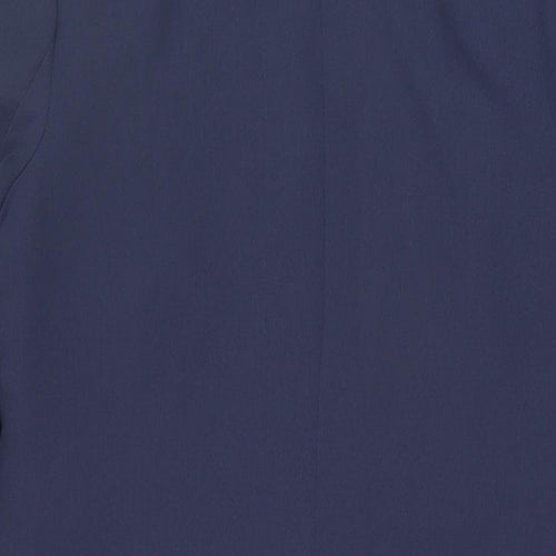 Marks and Spencer Womens Blue Jacket Size 12 Button