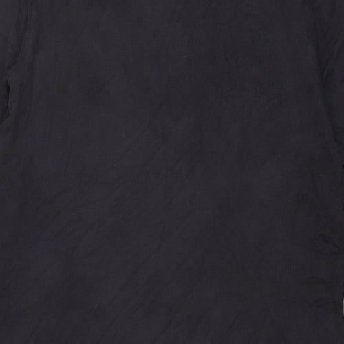 Phase Eight Womens Grey Geometric Polyester Tunic Blouse Size 10 Round Neck