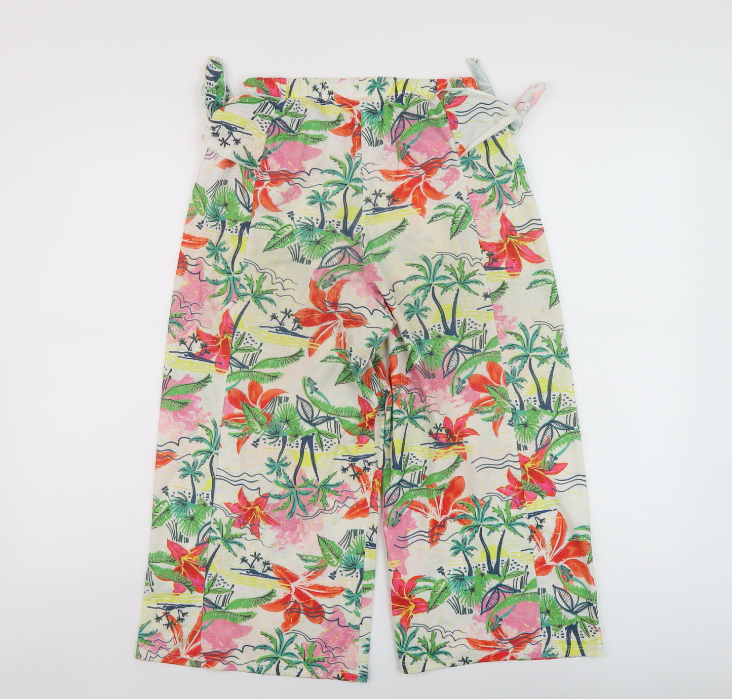 Zra Girls Multicoloured Geometric Polyester Windbreaker Trousers Size 13-14 Years Regular Pullover