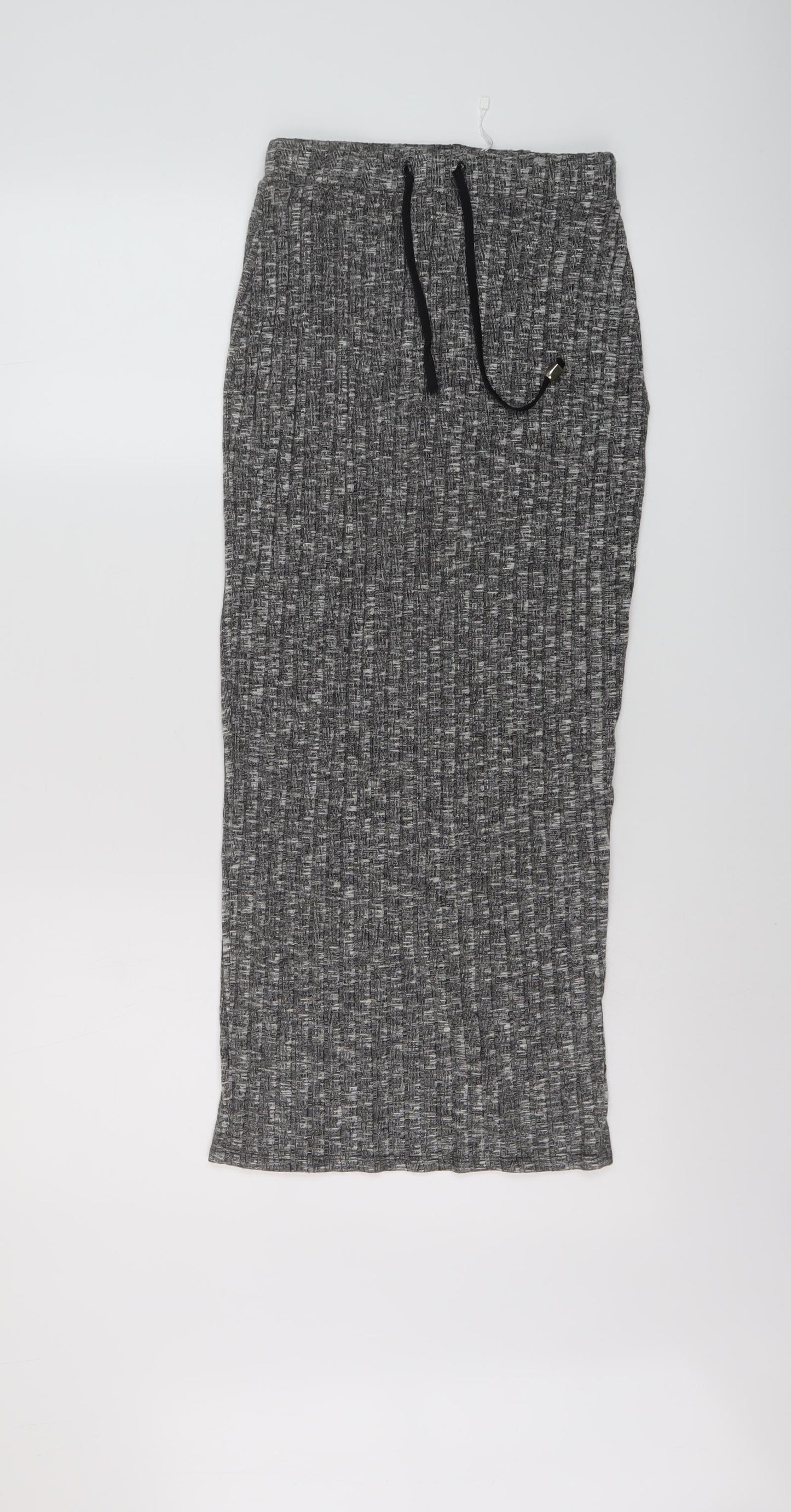 Sundar Bay Womens Grey Polyester Straight & Pencil Skirt Size S