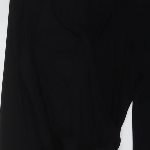 Marks and Spencer Womens Beige Polyester A-Line Size 6 V-Neck Pullover