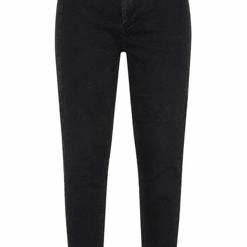 Topshop Womens Black Cotton Skinny Jeans Size 28 in L30 in Regular Zip