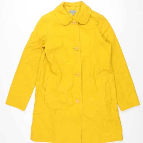 COS Womens Yellow Jacket Size 8 Button
