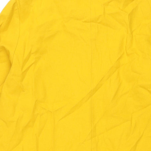 COS Womens Yellow Jacket Size 8 Button
