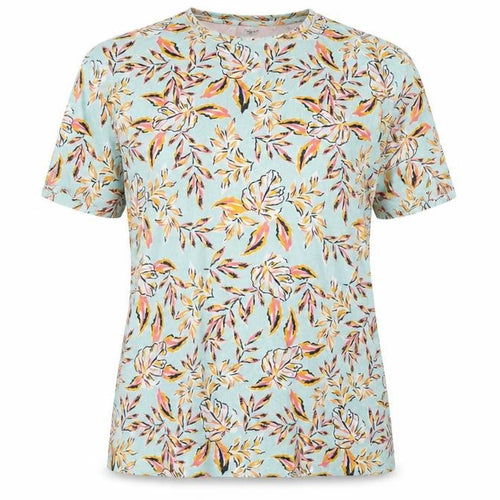 Marks and Spencer Womens Multicoloured Geometric Cotton Top Dress Size L - Leaf Print