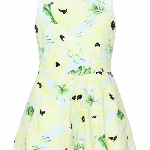 French Connection Womens Multicoloured Floral Polyester Playsuit One-Piece Size 8 L7 in Zip