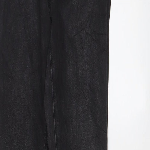 Denim & Co. Womens Black Cotton Skinny Jeans Size 10 L29 in Regular Zip