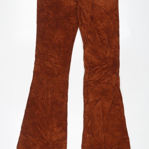 J Brand Womens Brown Cotton Trousers Size 26 in L24 in Regular Zip