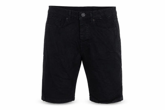 Denim & Co. Mens Black Cotton Bermuda Shorts Size 30 in L10 in Regular Button