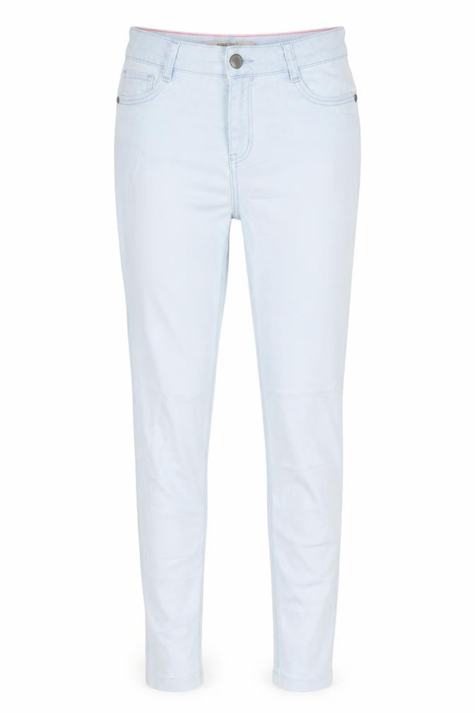 NEXT Womens Blue Cotton Skinny Jeans Size 6 L28 in Regular Zip