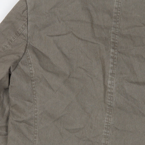 Blue Harbour Mens Grey Cotton Jacket Suit Jacket Size 40 Regular
