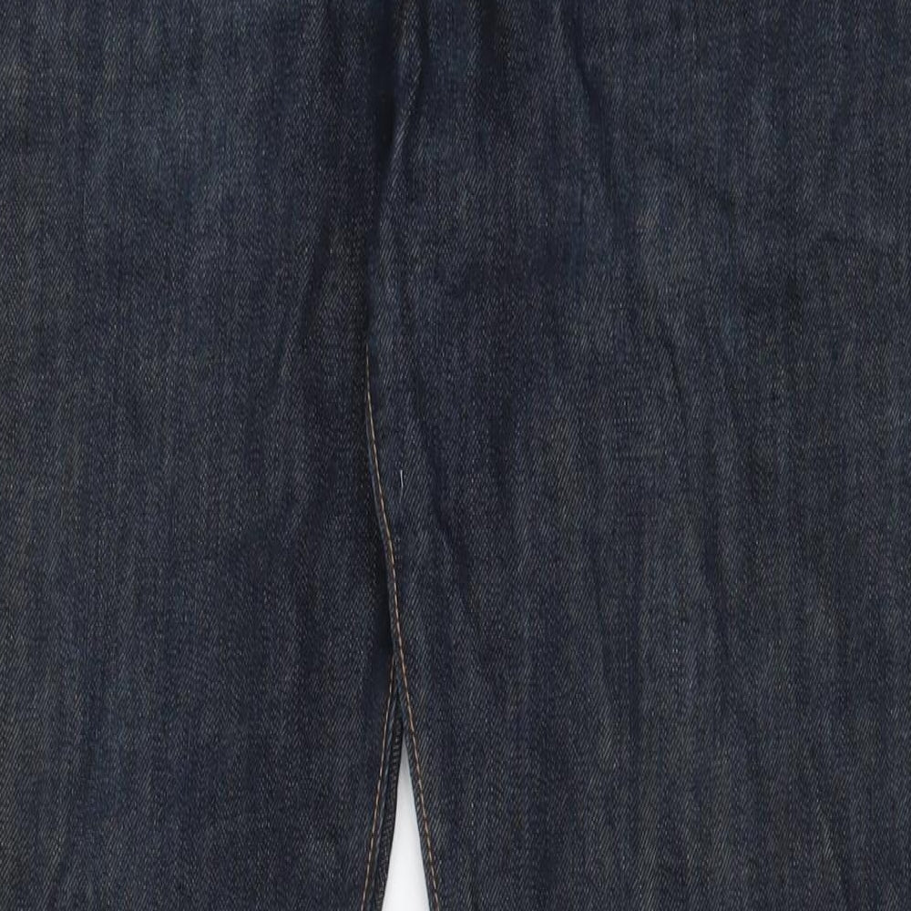 Gap Mens Blue Cotton Straight Jeans Size 31 in L32 in Regular Zip