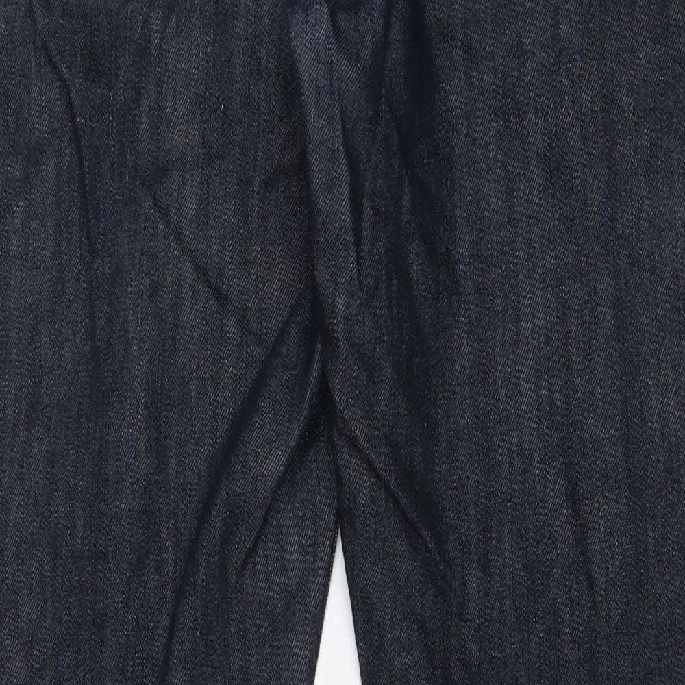 Gap Mens Blue Cotton Straight Jeans Size 31 in L32 in Regular Zip