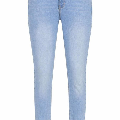 Topshop Womens Blue Cotton Skinny Jeans Size 30 in L32 in Regular Zip